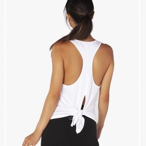 Beyond Yoga Draw the Line Tie Back Tank